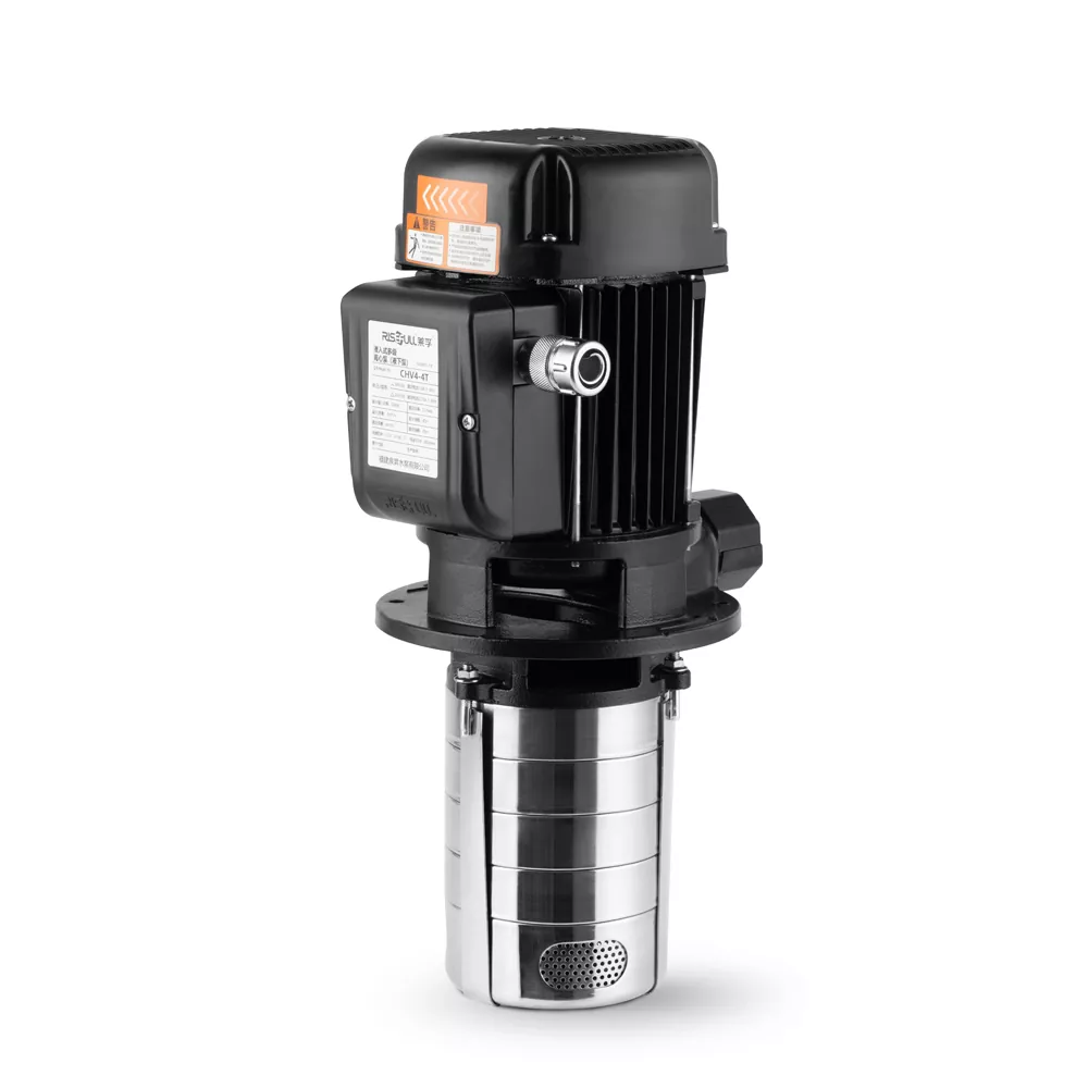 Risefull nagynyomású elektromos szivattyú Kereskedelmi használatra Névleges áramlási sebesség 2M³/h Meríthető rozsdamentes acél függőleges többfokozatú